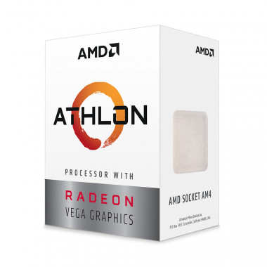 CPU AMD Ryzen Athlon 200GE (3.2GHz /AM4) Radeon™ Vega Graphics 3 119EL